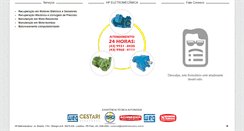 Desktop Screenshot of hpeletromecanica.com.br